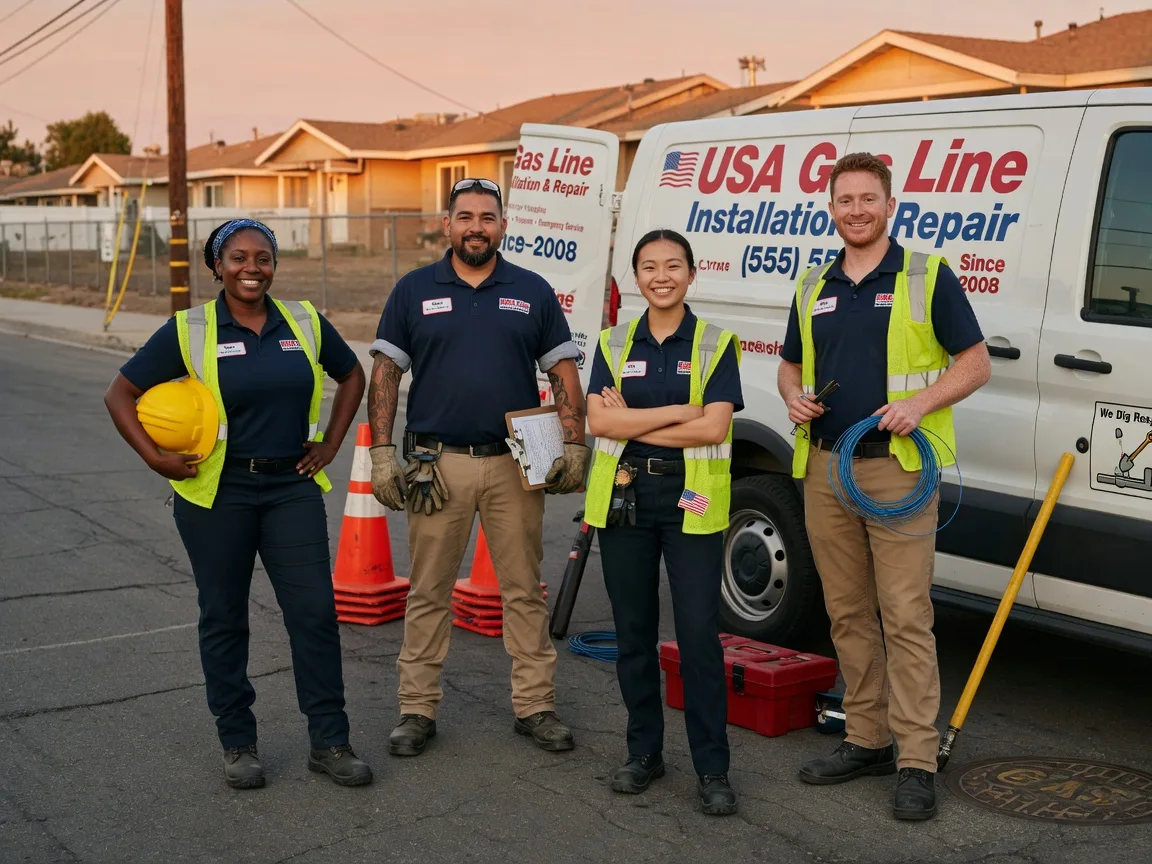 Gas Line Installation company in Parkersburg, IA